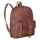 Vintage Rucksack Groß Seitenansicht