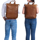 Schultertasche Rucksack Leder