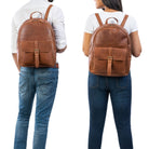 Vintage Rucksack Groß Tragekomfort