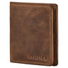 "Knox" Large Real Leather Wallets for Men with Coin Pocket and RFID Blocking