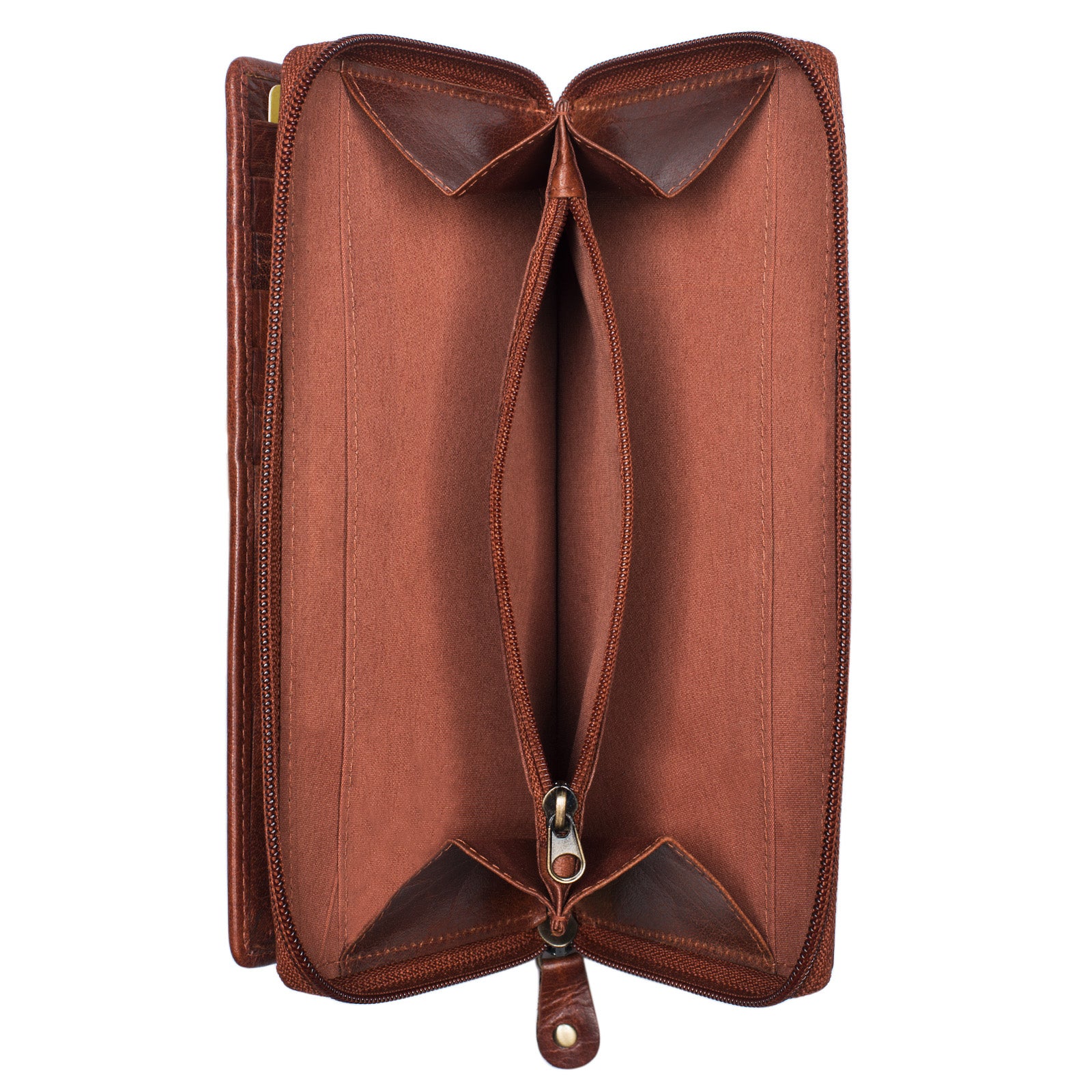 Brieftasche braun Vintage Leder