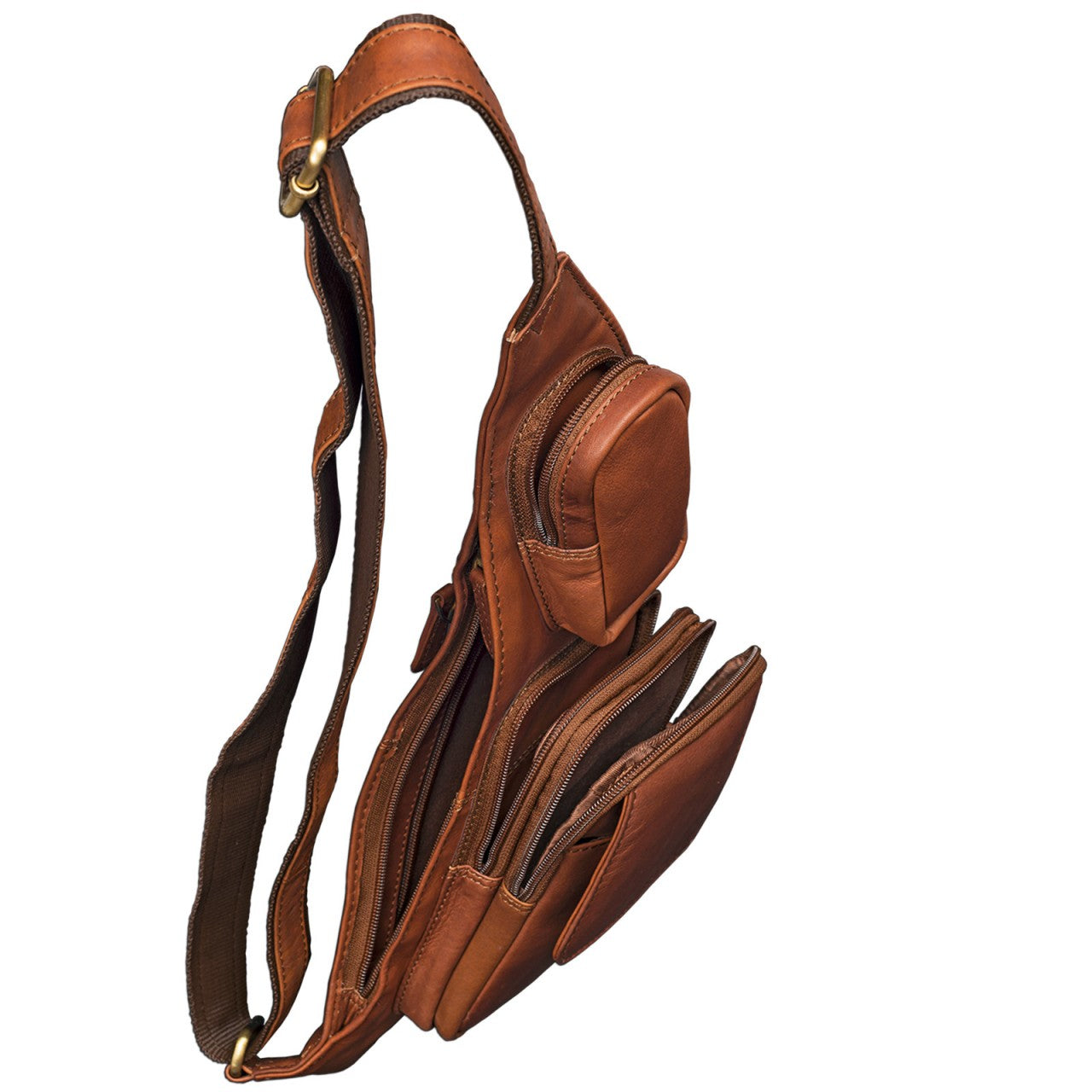 Schultertasche Leder Vintage