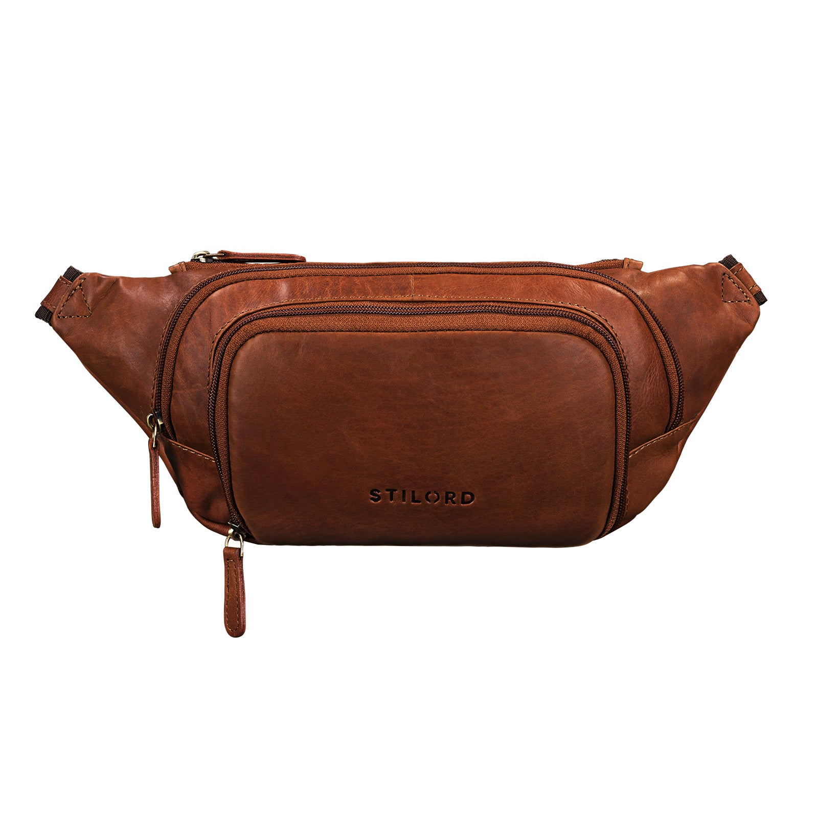 Brusttasche Leder Vintage