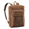 "Gilbert" Large Leather Backpack for Men and Women 15 - 16 Inch Laptop