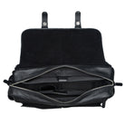 Leder Bürotasche schwarz