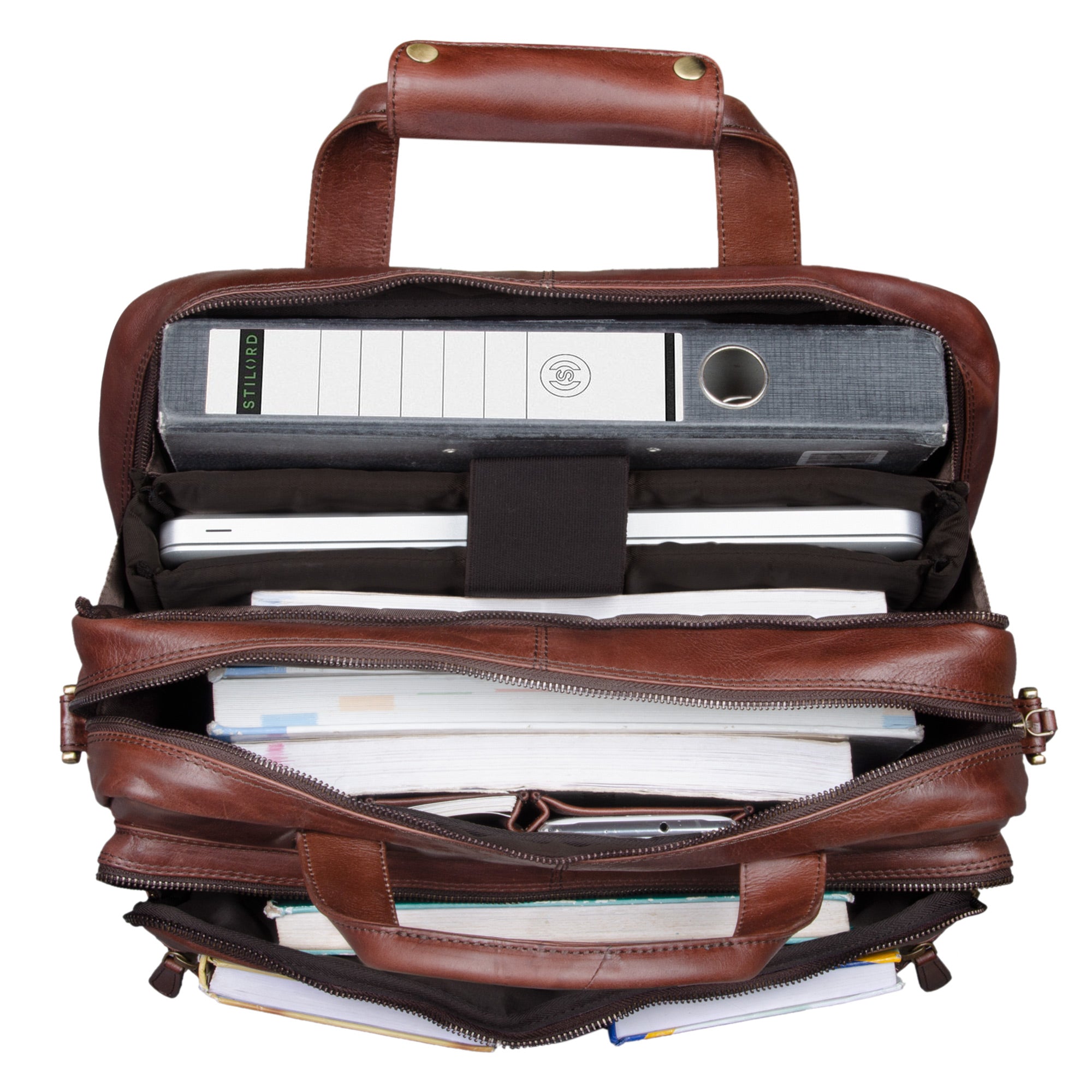 bürotasche herren leder 15 zoll