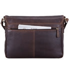 Braune Leder Bürotasche