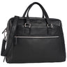 Bürotasche Leder schwarz elegant