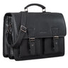 "Jeffrey" Genuine Leather Teacher’s Bag – Large Vintage Briefcase for Men & Women