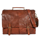Vintage Arbeitstasche braun