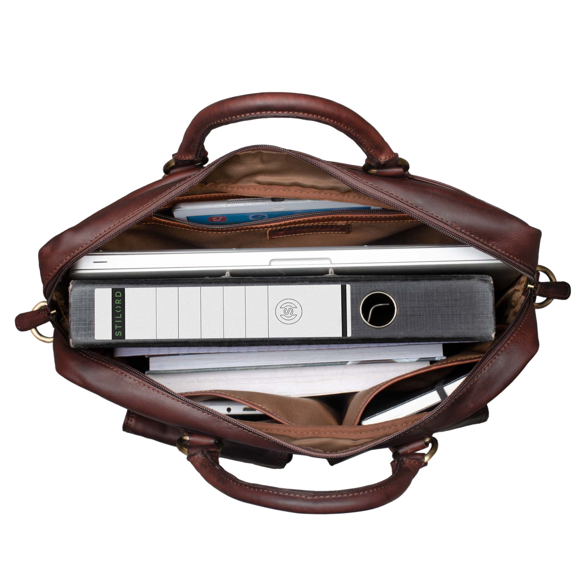große Aktentasche 17 Zoll Laptop
