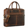 "Gonzalo" Large Leather Briefcase for Men Business Laptop Bag 15.6–16 Inch