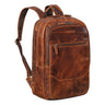"Reece" Leather Laptop Backpack
