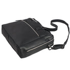 Business Leder Tasche schwarz