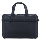 Klassische Leder Businesstasche Herren schwarz