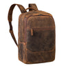 "Reece" Leather Laptop Backpack