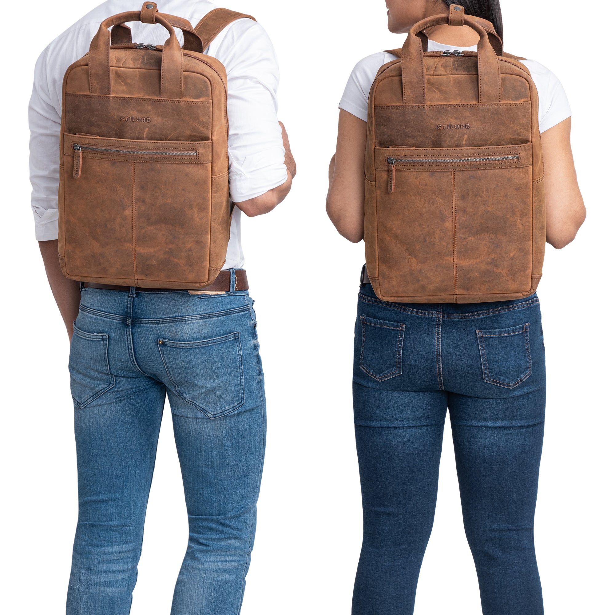 Rucksack Damen Leder