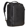B-Stock "Beck" Leather Laptop Backpack Mens 16 Inches