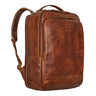 B-Stock "Beck" Leather Laptop Backpack Mens 16 Inches
