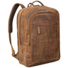 "Erikson" XL Backpack Leather Leather Backpack – Laptop Backpack 17 Inch