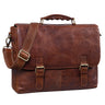 "Dorian" Vintage Business Briefcase Leather