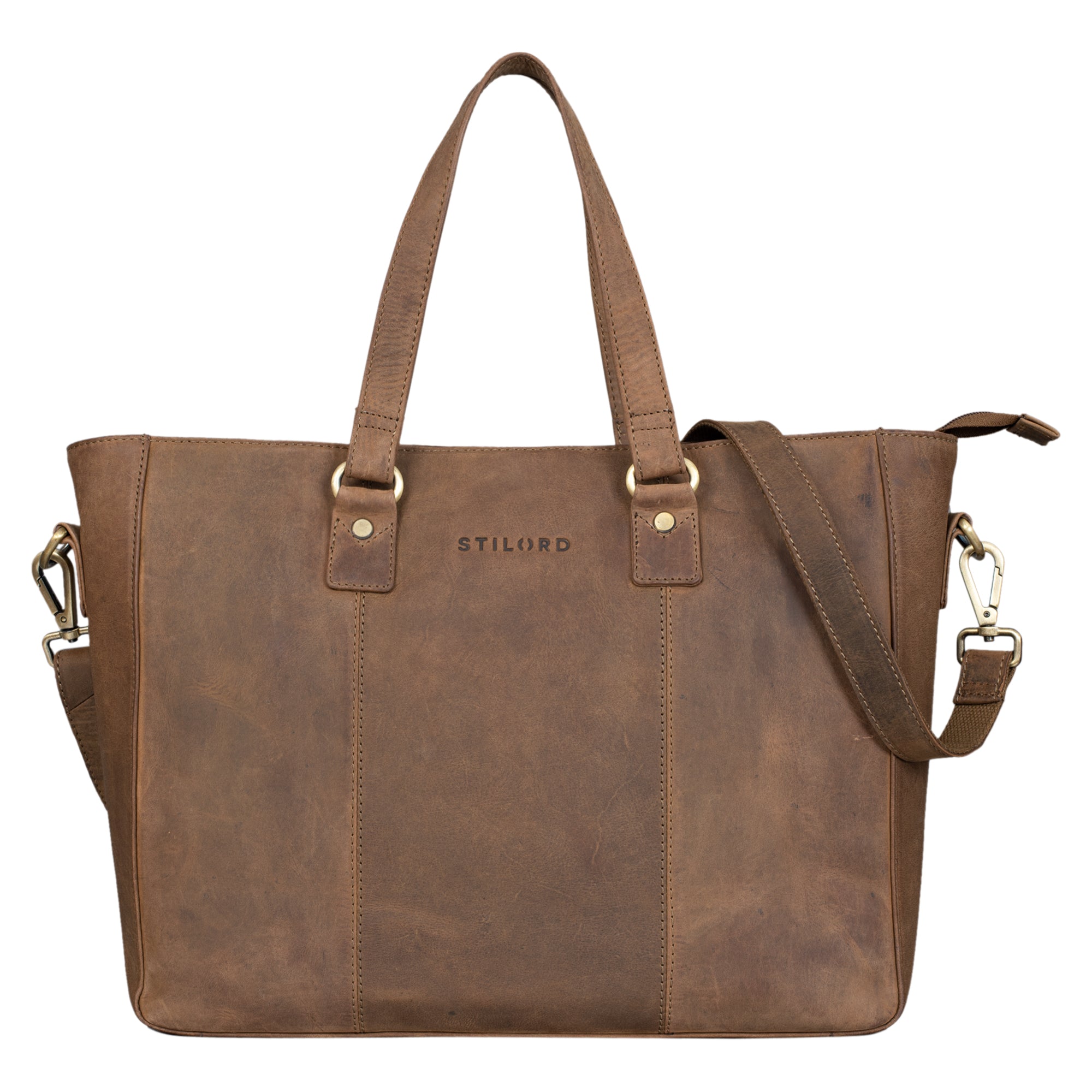 Leder Handtasche Gross