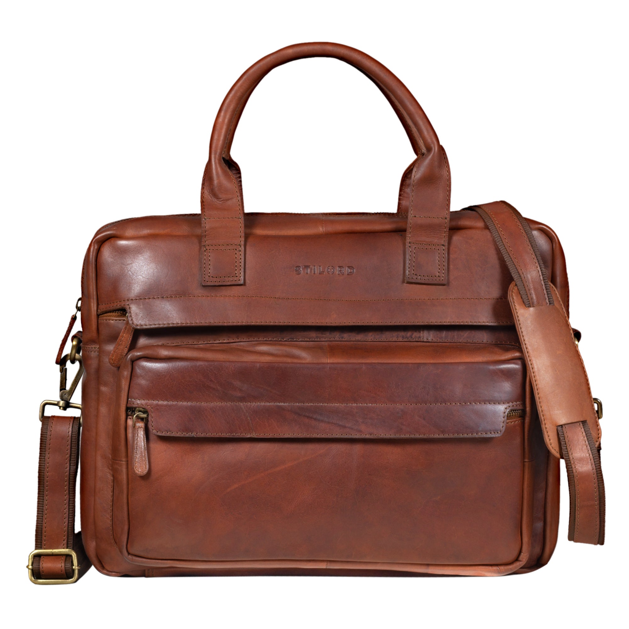 Lehrertasche Leder braun