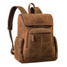 "Giacomo" Business Backpack Leather Laptop Compartment 13 - 14 Inch Men Women
