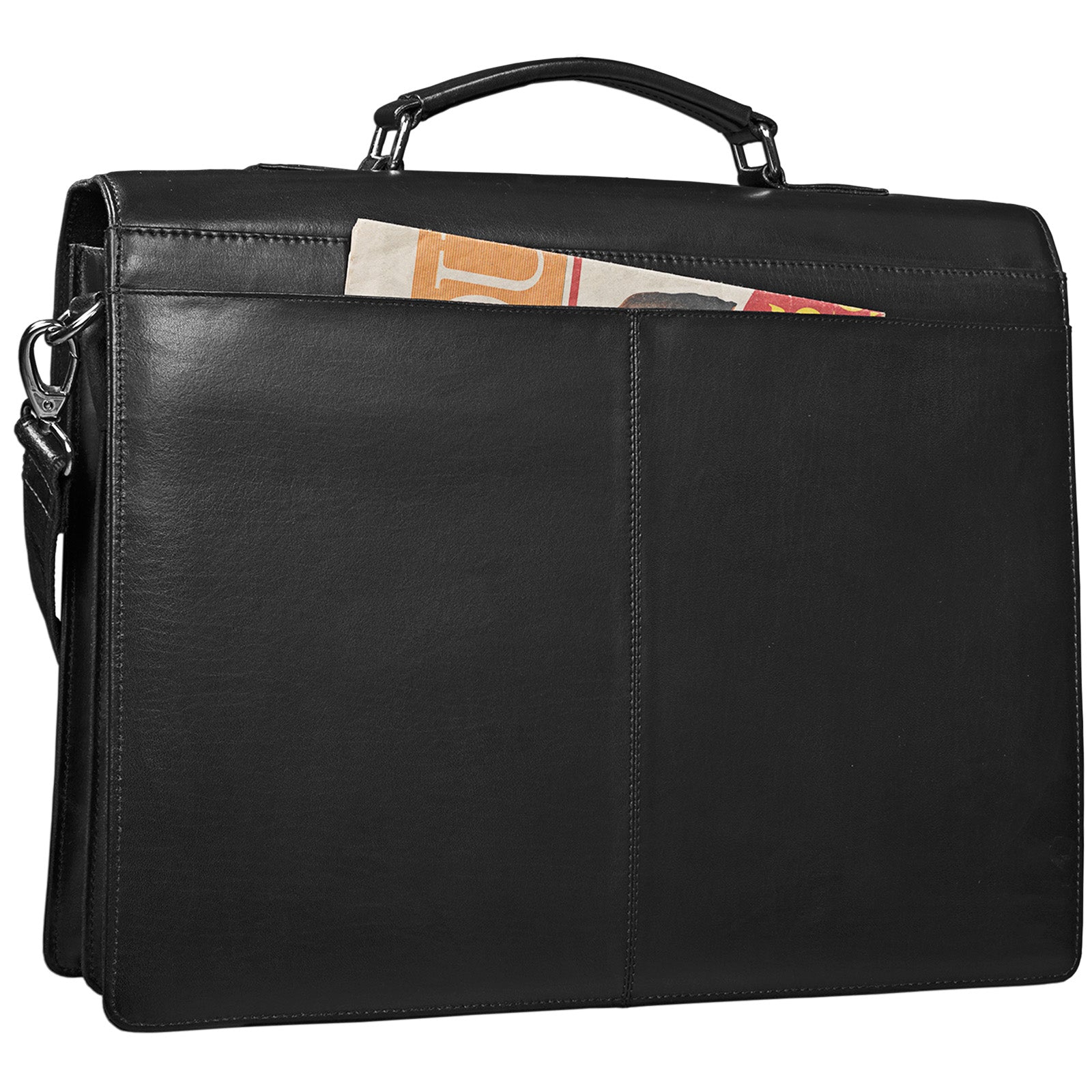 Businesstasche Leder schwarz