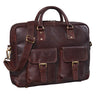 B-Stock "Noam" Leather Business Bag Men Women