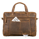 Businesstasche Leder braun
