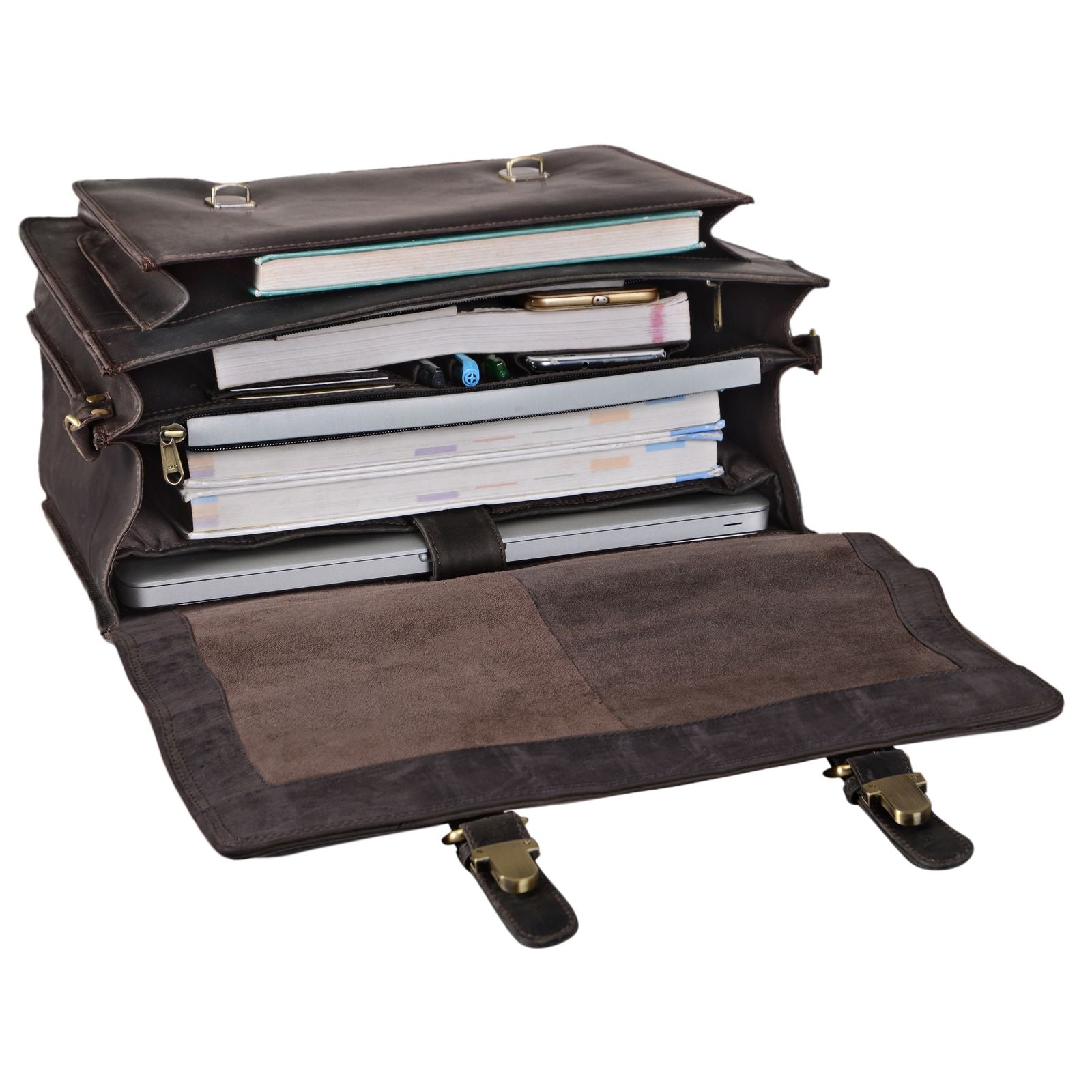 Leder Businesstasche Vintage braun