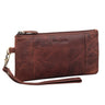 kleine Tasche Echtleder Retro NFC Blocker