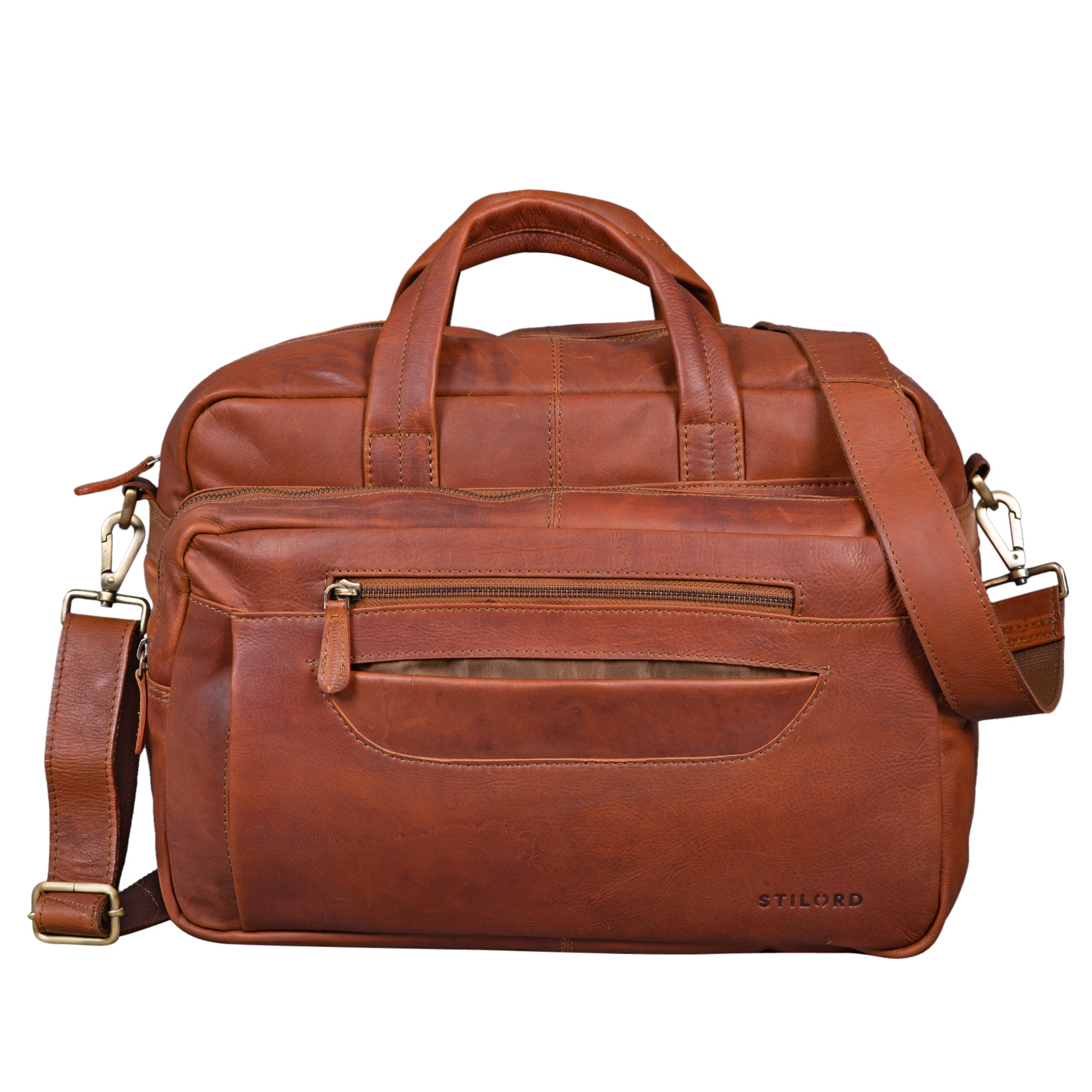 Universitätstasche Studententasche Schultasche Echtleder