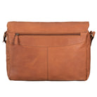 Braune College Bag Leder Vintage groß