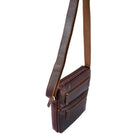 Leder Cross Body Bag Vintage
