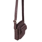 Cross Over Bag Leder braun