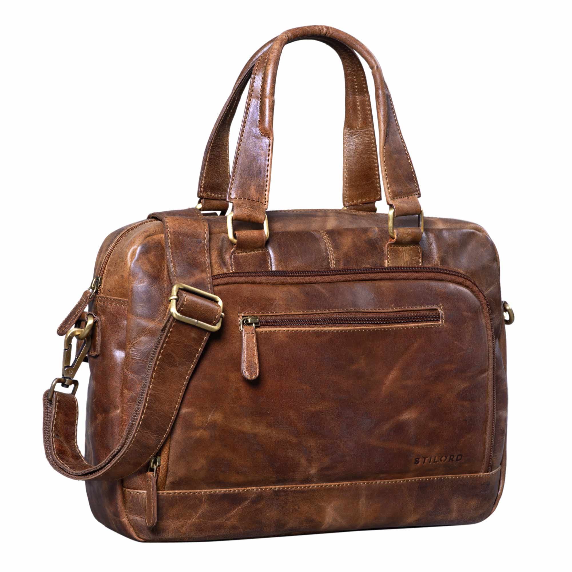 Leder Businesstasche Damen 13.3 Zoll