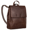 "Karla" Elegant Leather Backpack Small Women