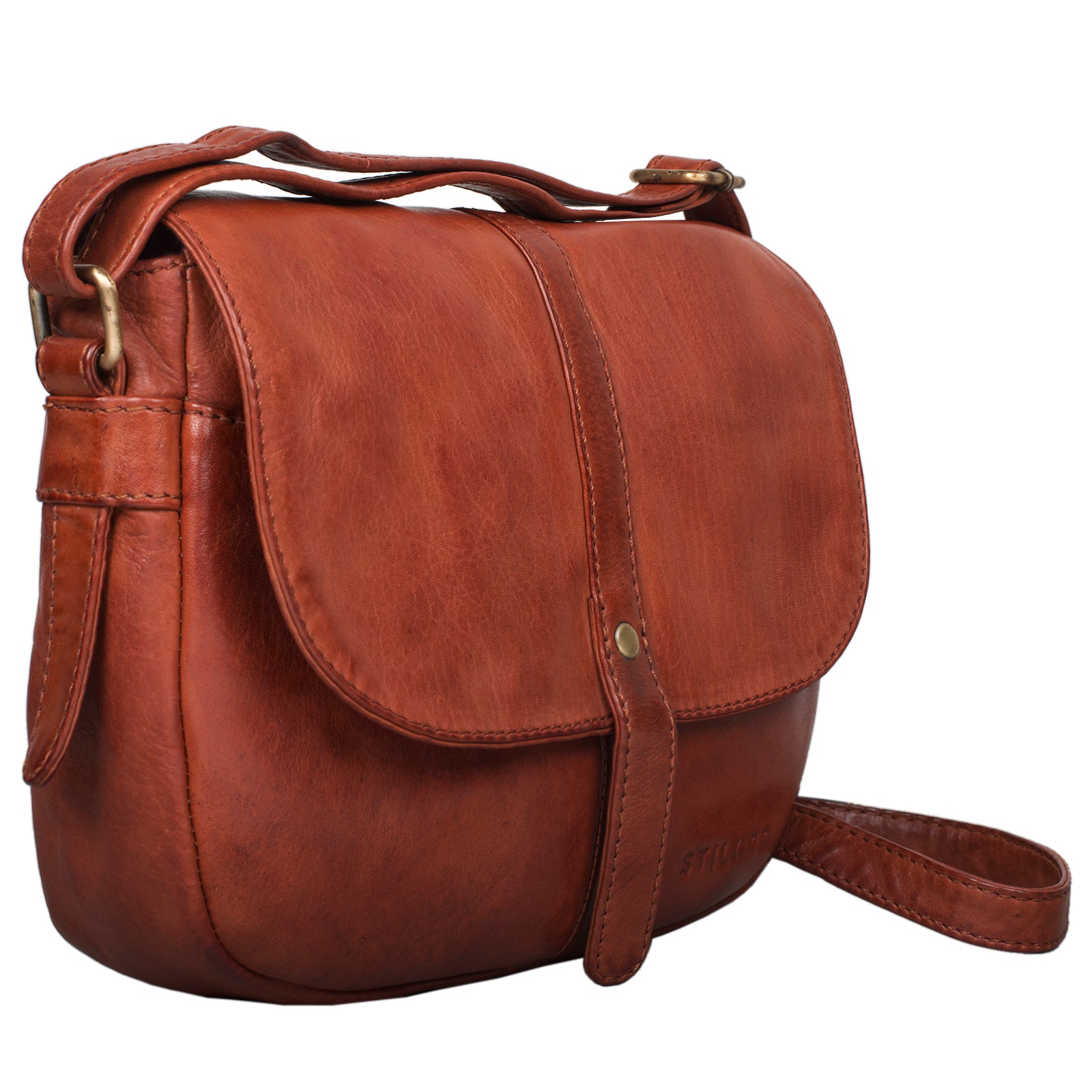 Vintage Leder Handtasche für Damen