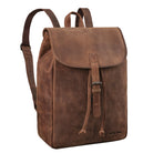 Echtleder Rucksack Damen braun