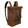 "Chris" Leather Business Backpack