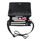 Damen Handtasche schwarzes Leder