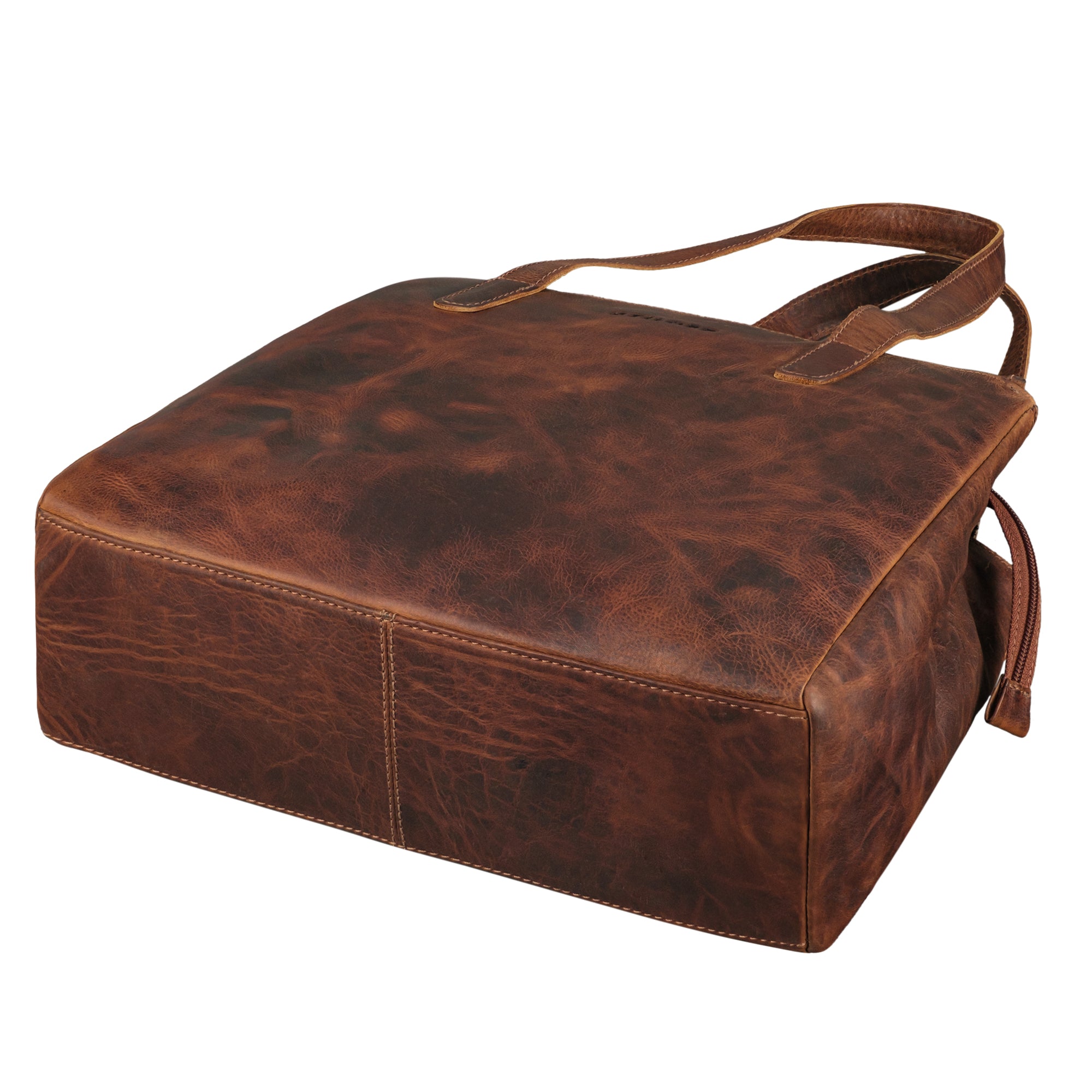 Damen Shopper aus echtem leder