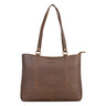 "Delilah" Leather Shopper Ladies Handbag