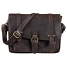 "Lara" Women Handbag Leather brown