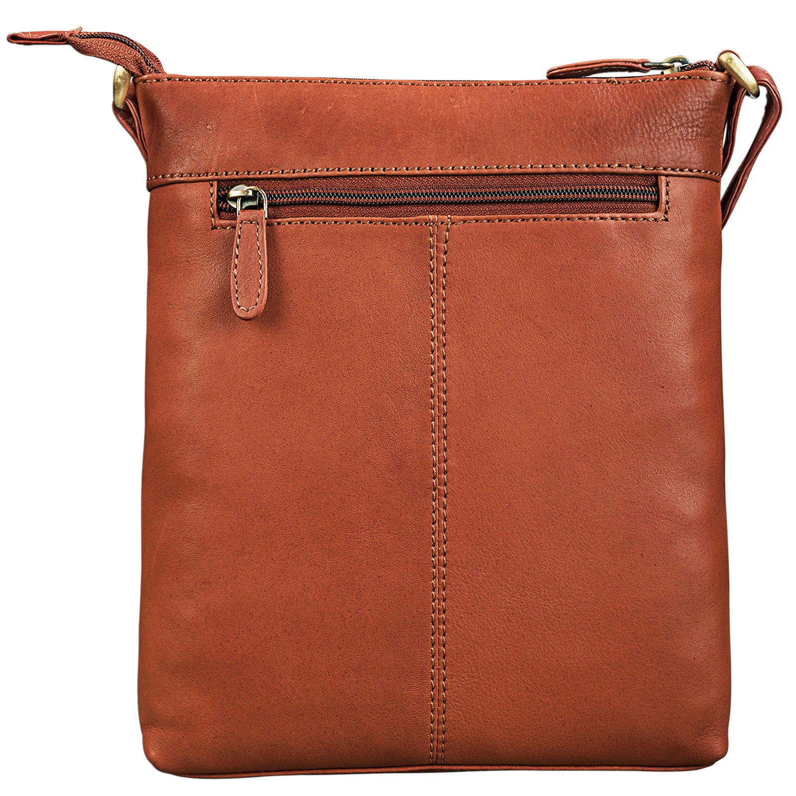 Leder Damentasche Vintage braun