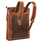Lederrucksack für iPad