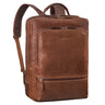 "Christian" Large Rucksack Leather Men and Women Laptop Backpack 15-17,3