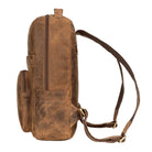 Rucksack Groß Braun Leder